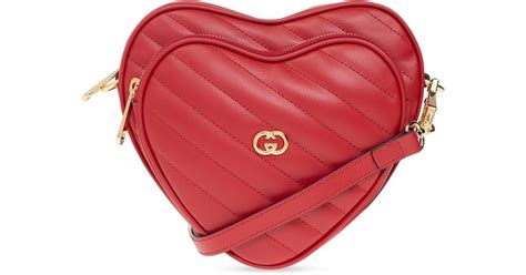 gucci heart shaped bag.